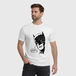 Мужская футболка хлопок Batman and covid 19 - фото 2