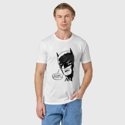 Мужская футболка хлопок Batman and covid 19 - фото 2