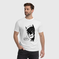 Мужская футболка хлопок Batman and covid 19 - фото 2