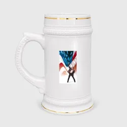 Кружка пивная Рокки из США