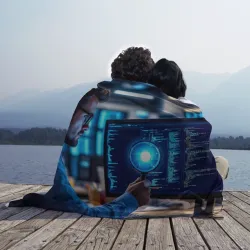 Плед 3D Аналитик кода - фото 2