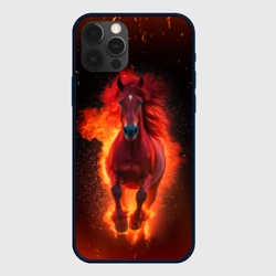 Чехол для iPhone 12 Pro Огонь а не лошадь