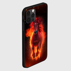 Чехол для iPhone 12 Pro Огонь а не лошадь - фото 2