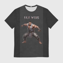 Мужская футболка 3D MK - Jax wins