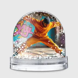Игрушка Снежный шар Брейк-данс-флоу