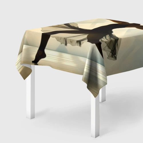 Скатерть 3D Танец света контемпорари