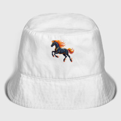 Детская панама хлопок Огненная лошадь, символ года 2026