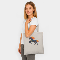 Шоппер BioNature Огненная лошадь, символ года 2026 - фото 2