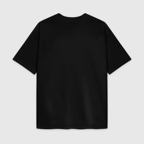 Мужская футболка Oversize хлопок premium Огненная лошадь, символ года 2026 - фото 2