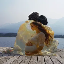 Плед 3D Свет материнства - фото 2