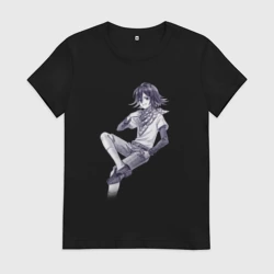 Женская футболка хлопок Данганронпа V3 - Кокичи Ома