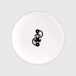 Тарелка Monkey vinyl