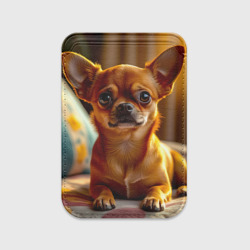 Картхолдер Magsafe магнитный Солнечное очарование чихуахуа
