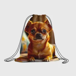 Рюкзак-мешок 3D Солнечное очарование чихуахуа