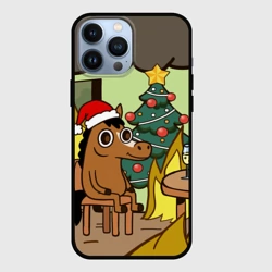 Чехол для iPhone 13 Pro Max Конь среди огня - this is fine