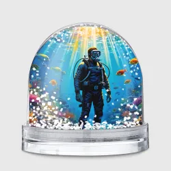 Игрушка Снежный шар Глубина чудес