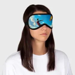 Маска для сна 3D Покорение волн: полёт на кайте - фото 2
