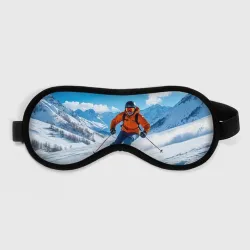 Маска для сна 3D Скорость зимнего склона