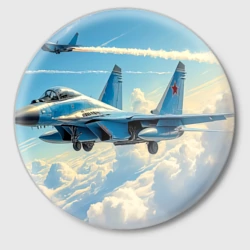 Значок Истребители в небесной лазури