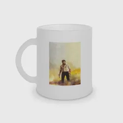 Кружка матовая стеклянная Logan