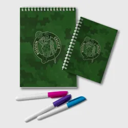 Блокнот NBA Celtics camo