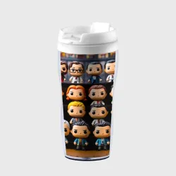 Термокружка-непроливайка Армия Funko Pop