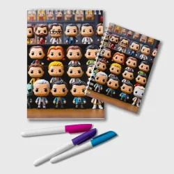 Блокнот Армия Funko Pop