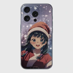 Чехол для iPhone 15 Pro силиконовый с защитой камеры Санта МаоМао - Монолог Фармацевта