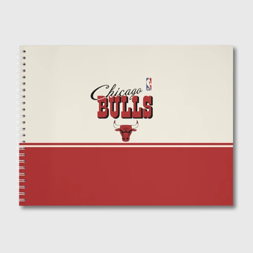 Альбом для рисования NBA Chicago Bulls vintage