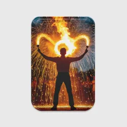 Картхолдер Magsafe магнитный Огненная симфония