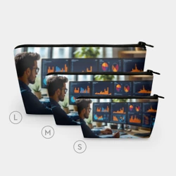 Косметичка 3D Аналитик за работой: анализ данных - фото 2