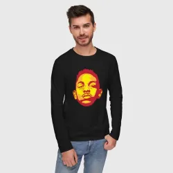 Мужской лонгслив хлопок Kendrick Lamar - фото 2