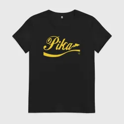 Женская футболка хлопок Pika energy