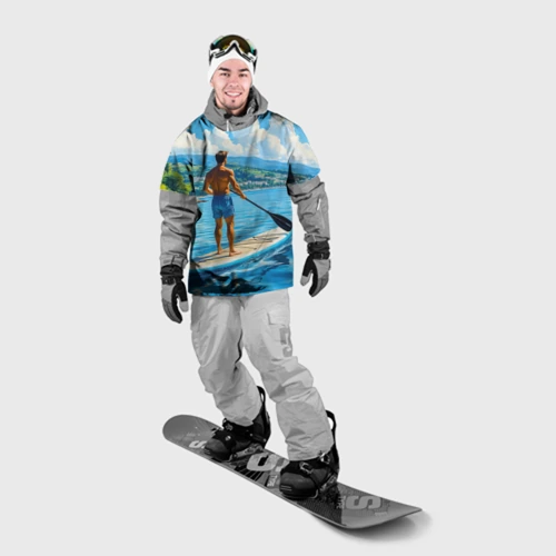 Накидка на куртку 3D SUP-приключение у лазурного берега