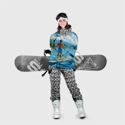 Накидка на куртку 3D SUP-приключение у лазурного берега - фото 4