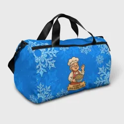 Сумка спортивная 3D Бабушка - Лучший шеф-повар года