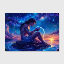 Холст прямоугольный Момент тишины Водолей - фото 2