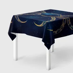 Скатерть 3D Космический Рак