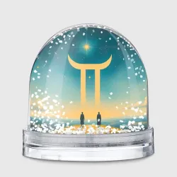 Игрушка Снежный шар Звездные Близнецы