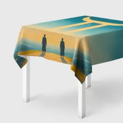 Скатерть 3D Звездные Близнецы