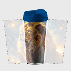 Термокружка-непроливайка Лев под звездным небом - фото 2