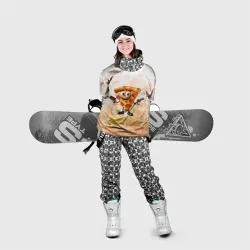 Накидка на куртку 3D Ганста пицца - фото 2