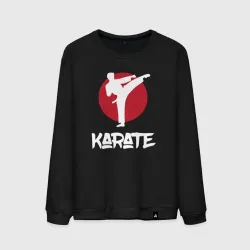Мужской свитшот хлопок Karate kick