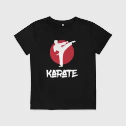 Детская футболка хлопок Karate kick