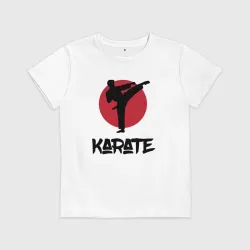 Детская футболка хлопок Karate kick