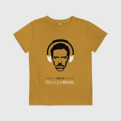 Детская футболка хлопок Doctor house music