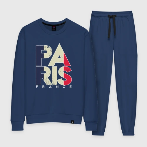 Женский костюм хлопок Paris France