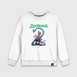 Детский свитшот хлопок Зверополис 2