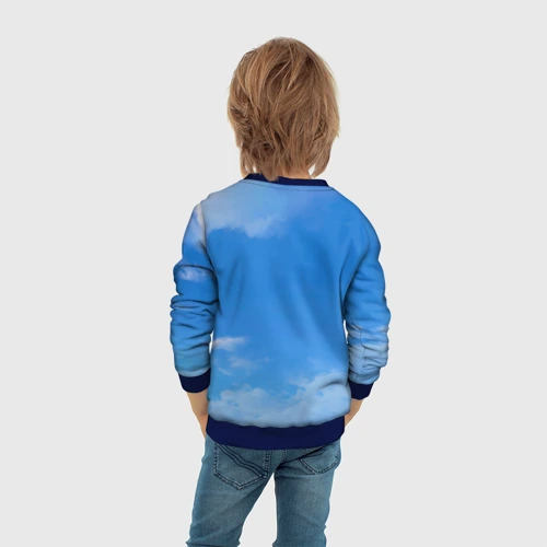 Детский свитшот 3D Звериная утопия - фото 6