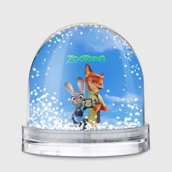 Игрушка Снежный шар Звериная утопия